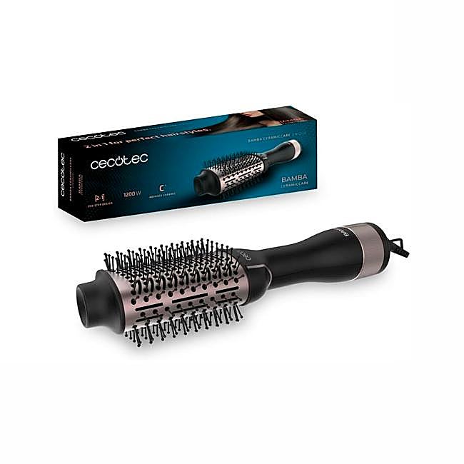 Cepillo de aire caliente Bamba CeramicCare de Cecotec.